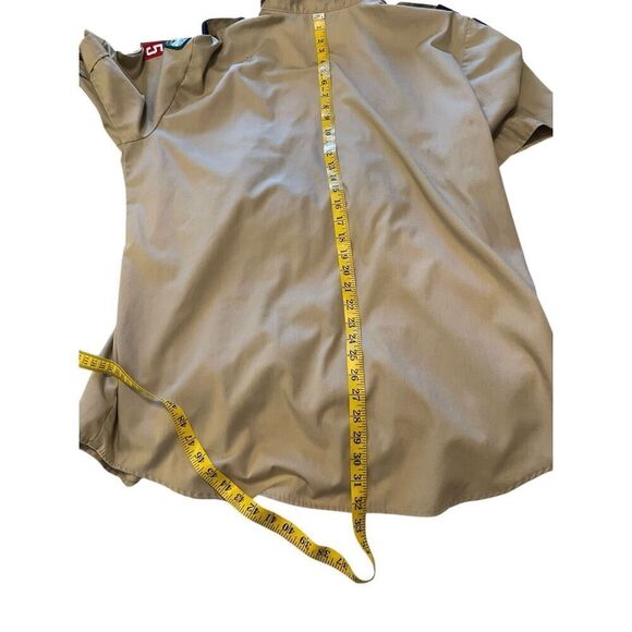 Boy Scouts of America Men Gray Short Sleeve Official‎ Vented Uniform Shirt XL - Picture 5 of 9